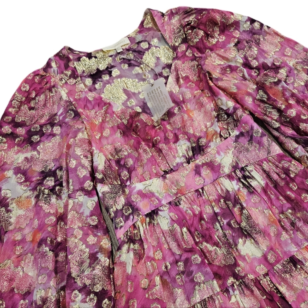 LoveShackFancy Willis Dress in Pre Dawn Sky Size 0 NWT - Picture 4 of 11
